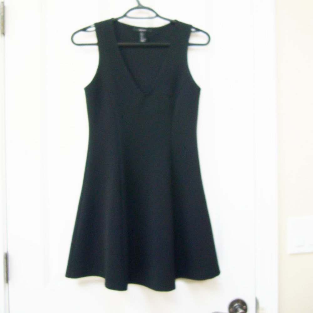 Forever 21 Black Dress Sleeveless Small